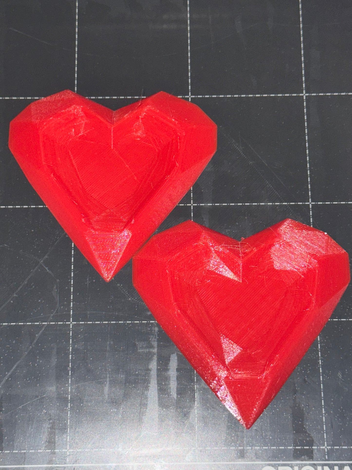 3D Large Heart Feeding Dishes